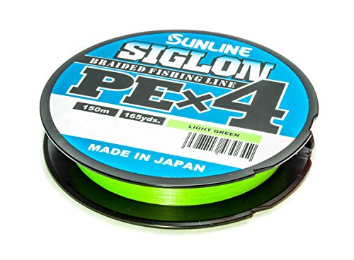 Sunline Siglon Pex4 Pe Line Light Green 0.153mm - 150M - 6Kg