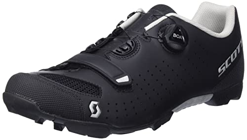 Scott MTB Comp Boa Fahrrad Schuhe schwarz/silberfarben 2020: Größe: 46