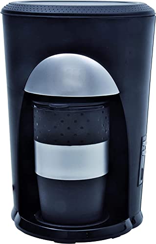 24V 1 Tassen Filter Kaffeepadmaschine Kaffeeautomat Dauerfilter LKW PKW Wohnmobil für 24V