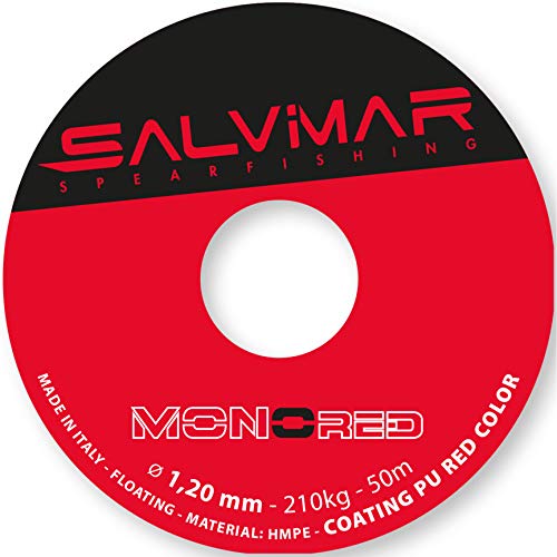 SALVIMAR MONORED Sagola, rot, diametro 1,20mm x 50mt