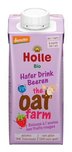 HOLLE BABYFOOD: The oat farm Hafer Drink - Beeren (16x200ml)