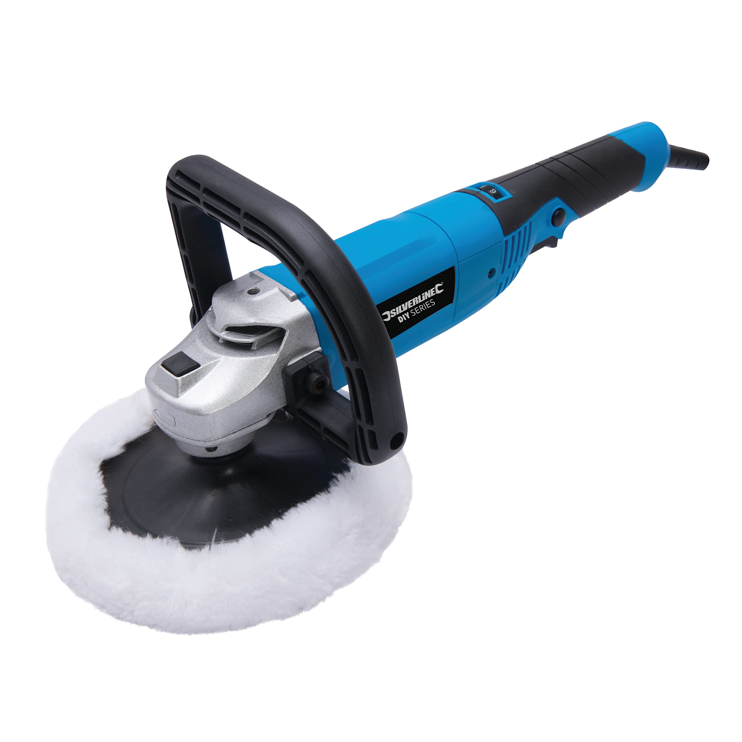 Silverline 1200W Sander Poliermaschine 180mm (264569), Blau