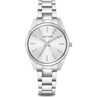 Eastside Damen Uhr analog Japan Quarzwerk mit Edelstahl Silber Armband 10080105