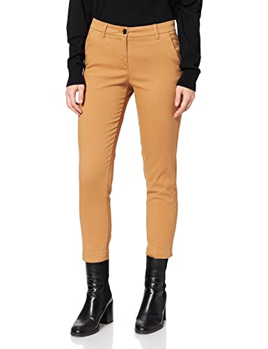 Sisley Womens Trousers 48M855BK7 Pants, Brown 10G, 42