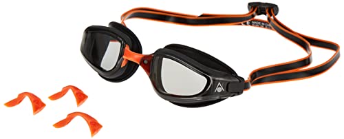 Aqua Sphere FASTLANE Micro Gasket Swimming Goggle (Grey/Orange, Tinted)