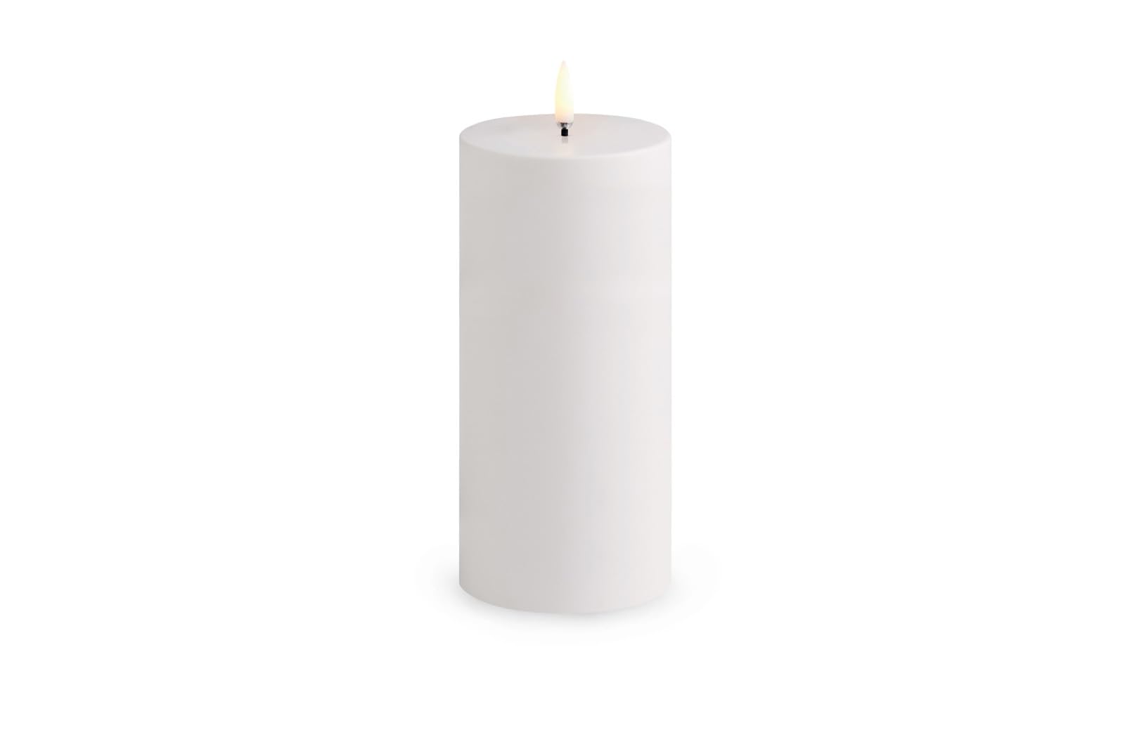 Uyuni - Outdoor LED Pillar Candle - White - 7,8x17,8 cm (UL-OU-WH78017)
