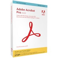 Adobe Acrobat Pro 2020 | Studenten & Lehrer | Box & Produktschlüssel