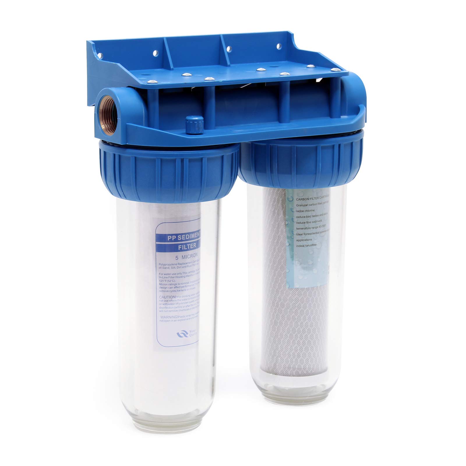 Naturewater NW-BR10B3 Doppelfilter IG 3/4 Zoll 26,16 mm Wasserfilter Filter