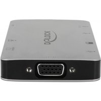 DeLOCK - Docking Station - USB-C - VGA, HDMI - GigE (87735)