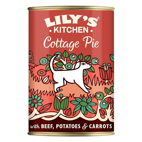 Lilys Kitchen Cottage Pie Hundefutter-Dosen (6 Dosen) (6 x 400g) (kann variieren)