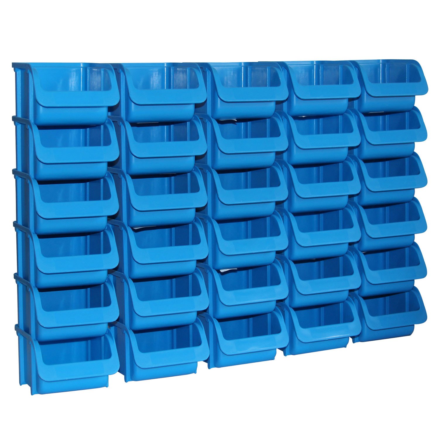 30x Sichtbox PP Größe 1 blau PRO NEU 30er Set Sichtboxen Werkstatt-Lagerboxen