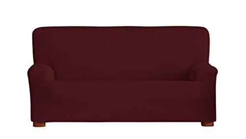 Eysa Ulises elastisch sofa überwurf 2 sitzer, Polyester-Baumwolle, 08-rot, 140 to 170 cm/2 plazas, 1 Einheiten