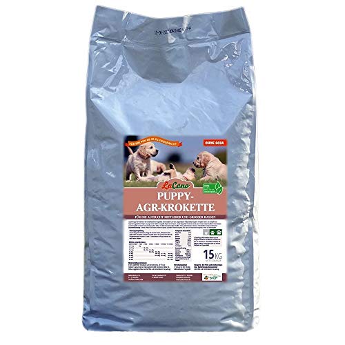 LuCano 15 kg AGR Welpen - Junghund Premiumn Trockenfutter für mittelgroße und große Hunde
