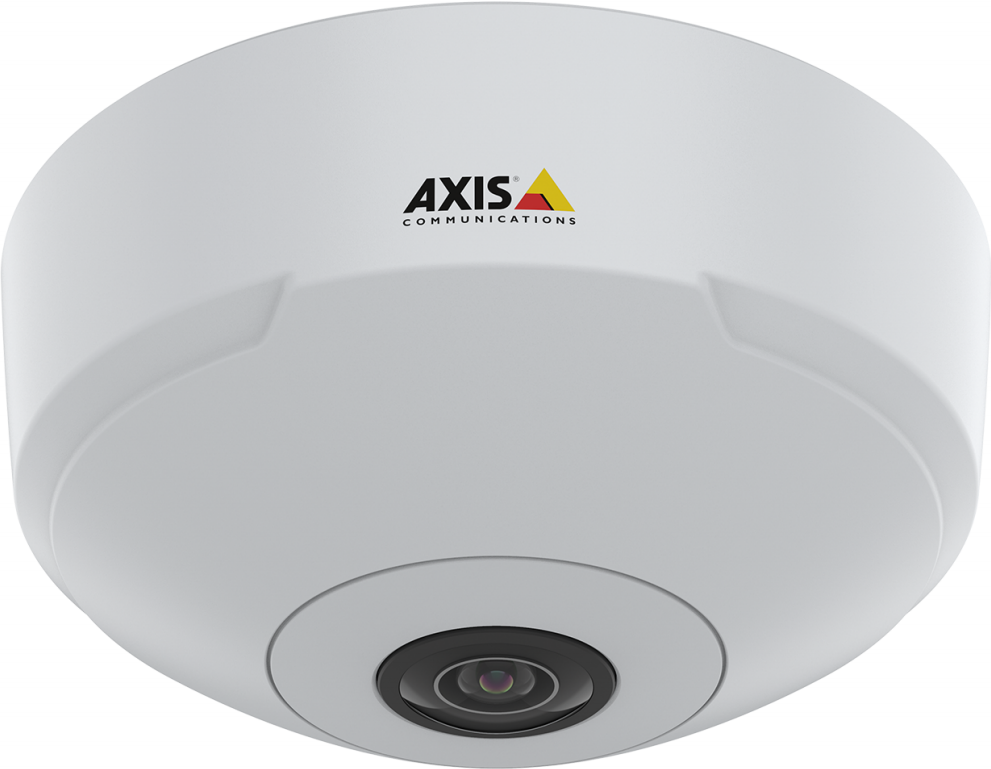 Axis M3068-P Netzwerk-Überwachungskamera, Kuppel, Farbe (Tag und Nacht), 12 MP, 2880 x 2880 mm, Iris Fixe, Focal, Audio, LAN 10/100, MJPEG, H.264, H.265, MPEG-4 AVC, PoE