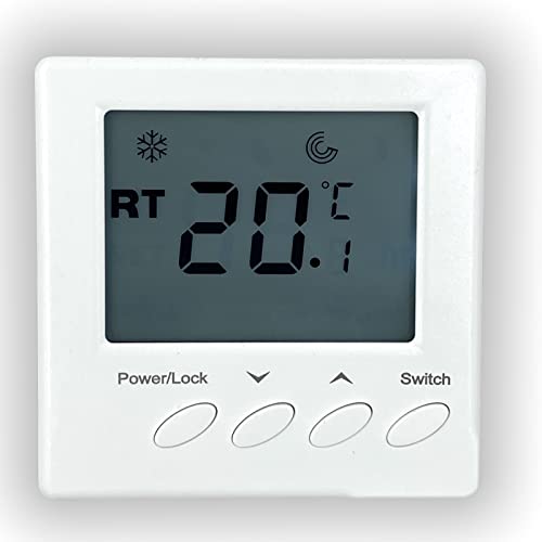 SM-PC®, Digital Thermostat für Unterputz Montage für Klima Lüftung Heizung #a03