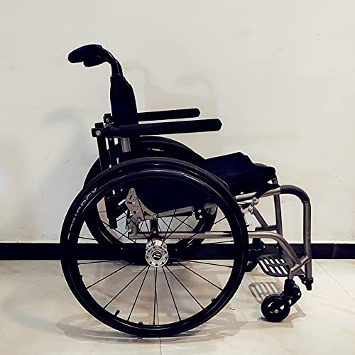 Rollstuhl-Schiebefelgenabdeckungen, 24-Zoll-Hinterrad-Sportrollstuhl-Silikon-Handschiebeabdeckung, Handrad-Snare-Pads, verbessern Griff und Traktion, rutschfest, 1 Paar,Black