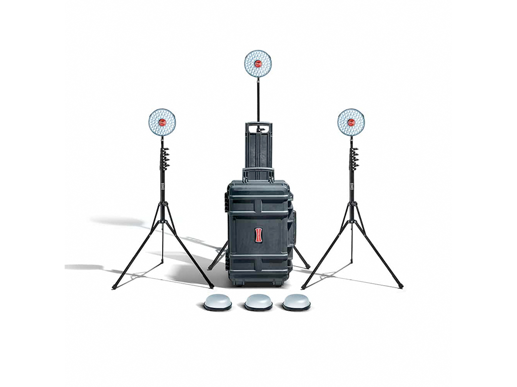 Rotolight NEO 3 - 3 Leuchtset - Ein tragbares und On-Camera RGBWW LED-Licht für Fotografie und Videografie mit integriertem HSS Blitz