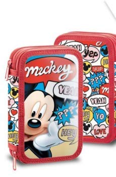 Mehrfarbiges Etui Mickey Mouse