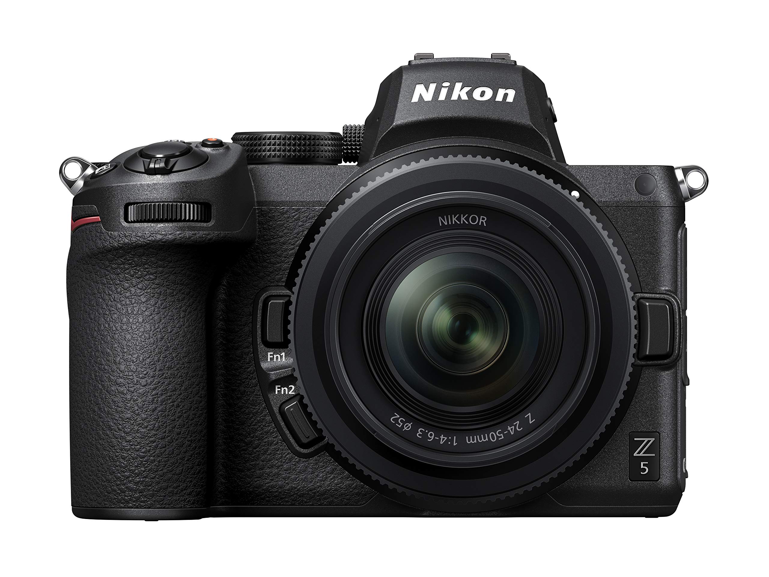 Nikon Z 5 Spiegellose Vollformat-Kamera mit Nikon 24-50mm 1:4,0-6,3 VR (24,3 MP, Hybrid-AF mit 273 MF und Fokus-Assistent, eingeb.5-Achsen-Bildstabilisator, 4K UHD Video, doppeltes Speicherkartenfach)