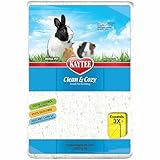 Kaytee Clean & Cozy Bettwaren für kleine Haustiere/ Nager/ Hamster, 99,9% staubfrei, Geruchskontrolle, Weiß, 85 Liter