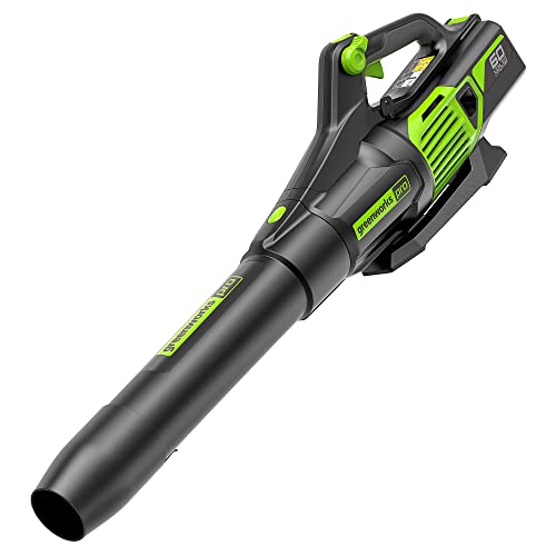 Greenworks Pro Bare Tool 60-Volt Max Lithium Ion 610-CFM GEN2 Brushless Cordless Electric Leaf Blower; Battery and Charger Not Included