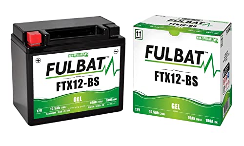 Fulbat - Motorrad Batterie Gel YTX12-BS/FTX12-BS 12V 10Ah