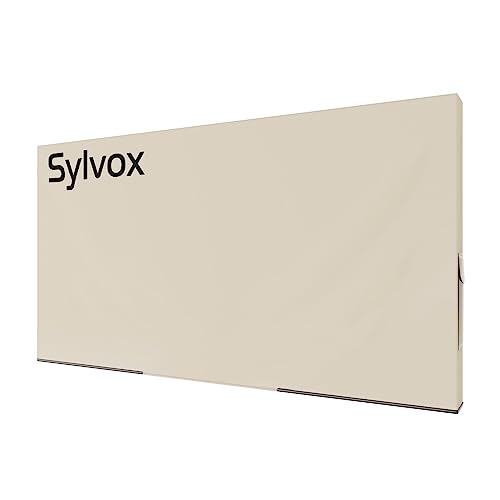 SYLVOX Outdoor TV Abdeckung, 600D TV Abdeckung für 40 bis 43 Zoll Fernseher, wasserdicht, perfekt für Outdoor TV-Schutz, Khaki