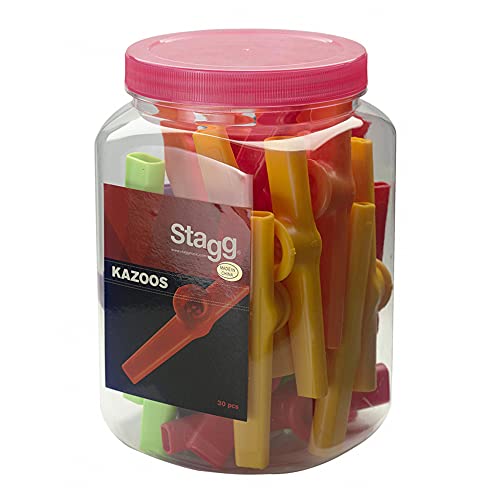 Stagg 12100 Kazoo-Pfeifen bunt