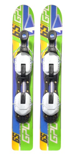 GPO Snowblade "Racing Figl" | Renn-Kurz-Ski inkl. GC-001-Bindung | 65 cm Länge | Big-Foot-Ski für Herren und Damen