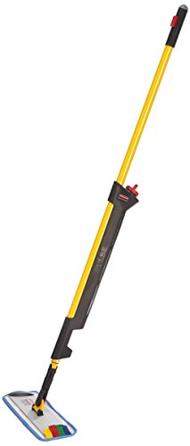 Rubbermaid Commercial Products Single Sided Pulse Mopping Kit with 2 Mop - Yellow, 1.480 (H) x 124 (B) x 94 (T) mm