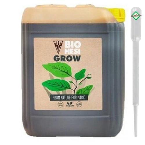 Weedness Hesi Bio Grow 20 Liter Wachstumsphase - Grow Dünger Naturdünger Zimmerpflanzen Bio Flüssig Organischer