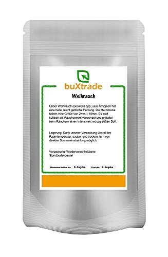 Weihrauch | Äthiopien | Harz | Boswelia spp. | Harzstücke | Räuchern | Buxtrade | Verschiedene Mengen (2x 1kg)