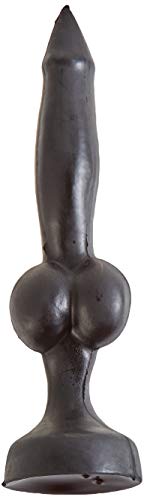 Dobermann schwarz Realistische Nachbildung ( ca.32x4,3cm )