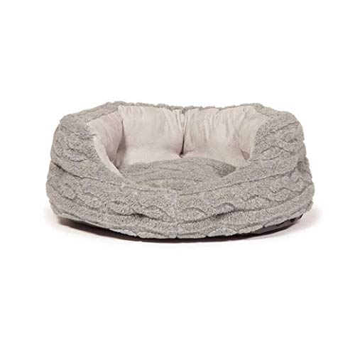 Danish Designs Bobble Pewter Deluxe Slumber Bett, 89 cm, One Size