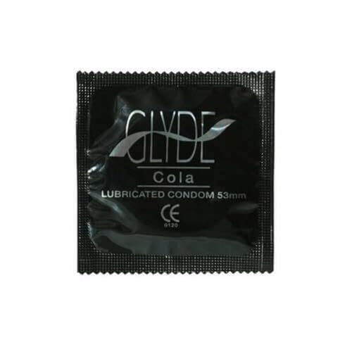 Glyde Ultra Cola 100 schwarze Condome, vegan!