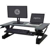 Ergotron WorkFit-T Steh-Sitz Arbeitsplatz (schwarz)