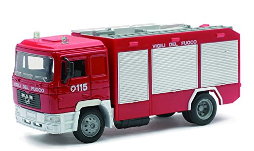 New Ray - 15083 F – Miniatur-Fahrzeug – Die Cast LKW Feuerwehrmann Man F2000