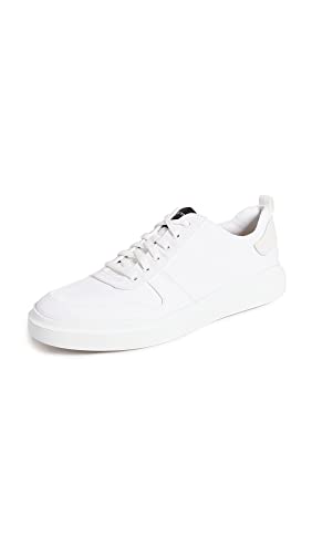 Cole Haan Herren GP RLY Canvs CRT SNK:Optic White Canvas Sneaker, 47 1/3 EU