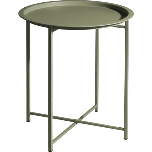 ProGarden Runder Tisch 46,2 x 52,5 cm hellgrün matt