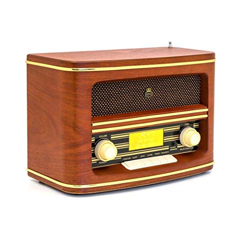GPO WINCHESTERDAB Retro Kabinetradio aus Holz mit DAB+ und UKW-Radio im 50er-Jahre Design