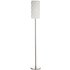 Deko-Light | Standlampe Stehleuchte E27 Tube-Form inkl. 2m Anschlusskabel mit Fuß-schalter und Stecker | Asterope Linear weiß-matt