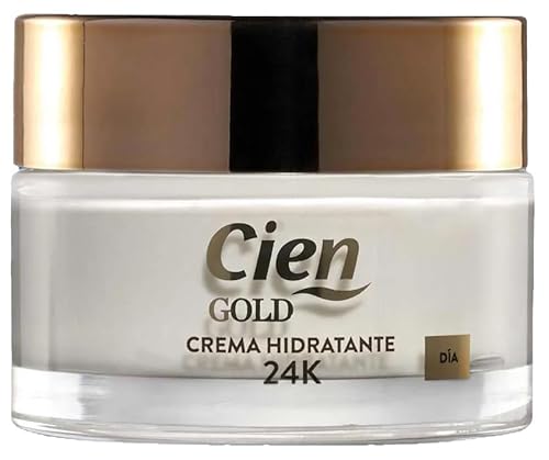 Cien - Tages-Gesichtscreme, 50 ml, Anti-Falten-Gold, feuchtigkeitsspendend, 24 K regenerierend, regenerierend