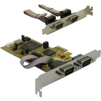 Delock PCI Express Karte zu 4 x Seriell (89178)