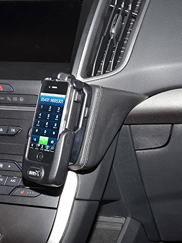 KUDA 2150 Halterung Echtleder schwarz für Ford S-Max/Galaxy/Edge ab 2015