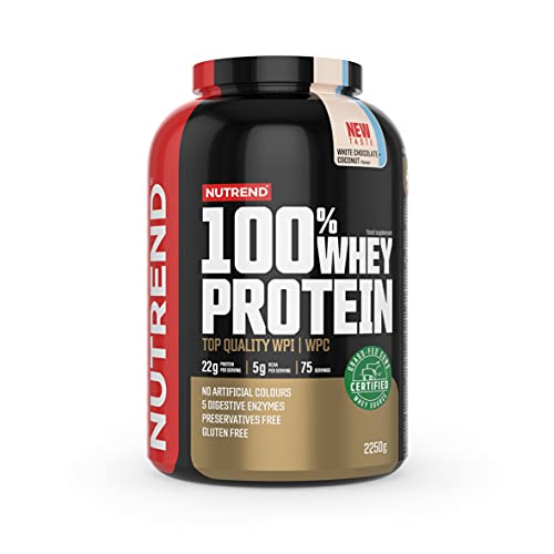 Nutrend - 100% Whey Protein (White Chocolate/Coconut - 2250 gram)
