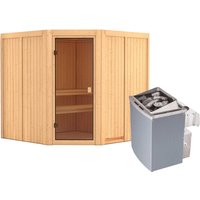 Sauna »Kotka «, inkl. Saunaofen mit integrierter Steuerung, für 5 Personen