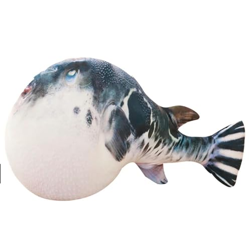 SldJa Niedlicher Bass Plüsch Plüsch Meer Tier Kissen Fisch Delfin Puppe Hai Cartoon Kissen Geschenk Geburtstag 30cm 8