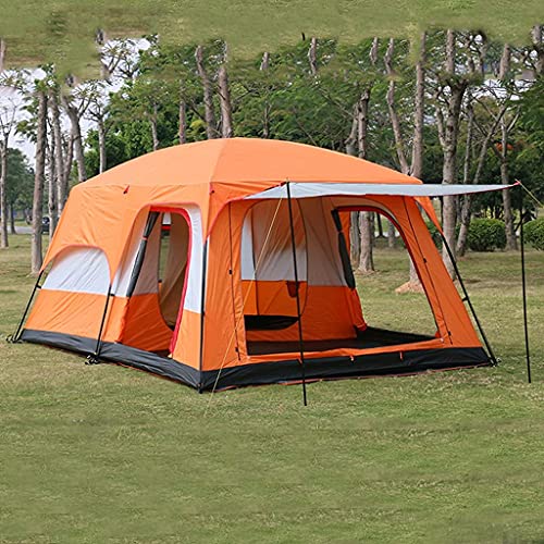 Outdoor-Campingzelt für 5–8 Personen, große Familienzelte für Camping, Festival, Wandern, wasserdichtes Zelt mit Wohnzimmer und separaten Räumen, 4-Jahreszeiten-Zelte, große Familienunterkunft