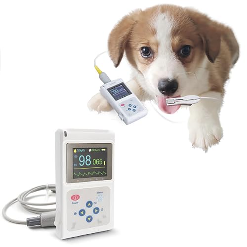 Veterinär-Blutdruckgerät, Veterinär-Blutdruckmessgerät Mit LCD-Display, Automatisches BP-Gerät Für Den Tiergebrauch, Für Haustiere, Tiere, Katzen, Hunde