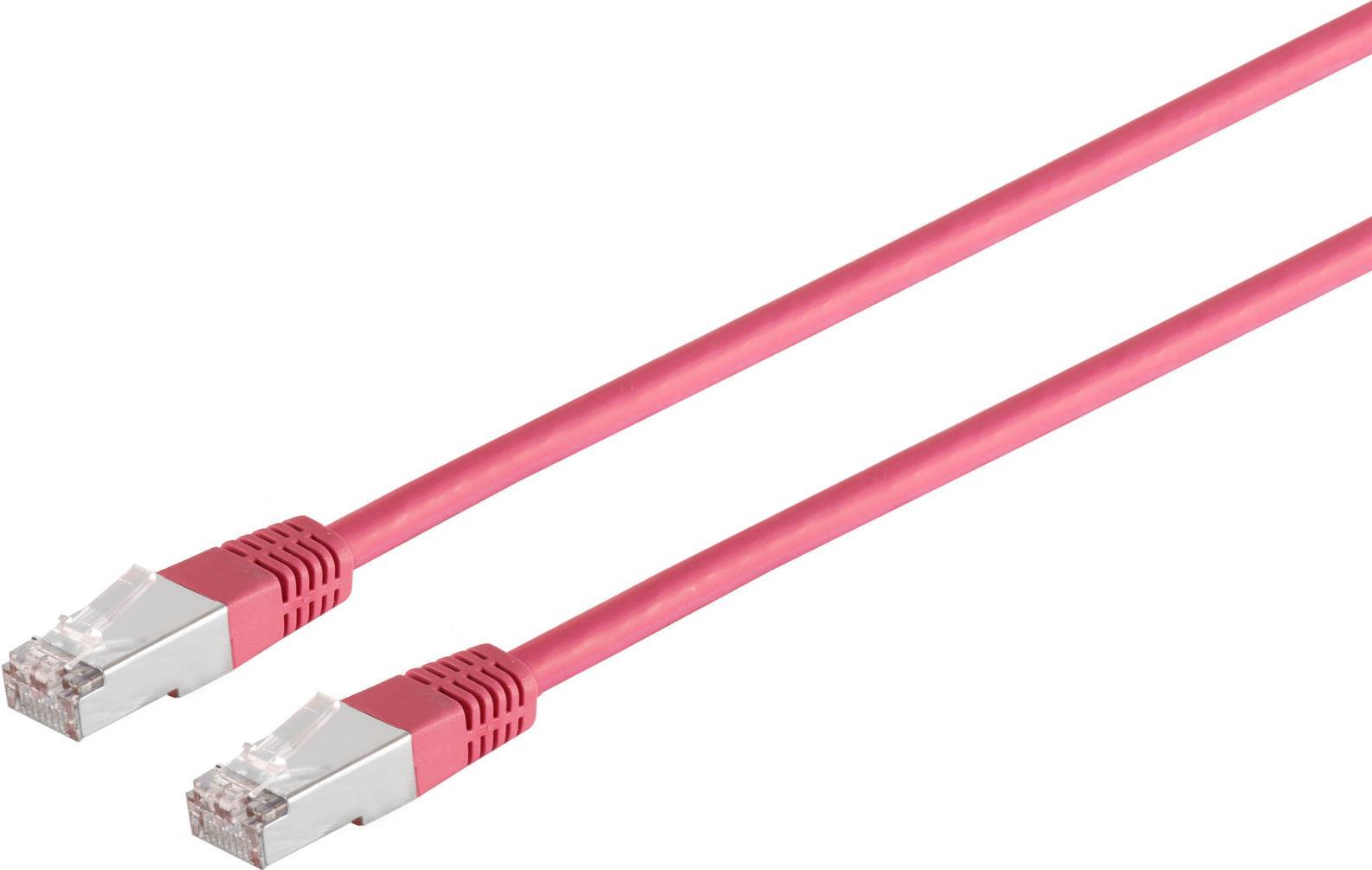 S/CONN maximum connectivity Netzwerkkabel-Patchkabel, cat. 5e, SF/UTP, magenta, 1,5m (75211-1.5M)